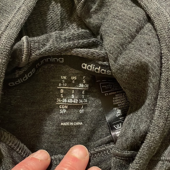 Worn once adidas running top smoke and animal free home - Picture 7 of 12